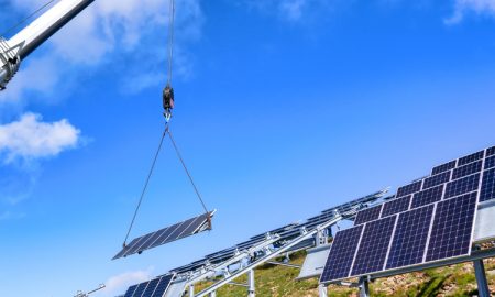 Solarpark bauen